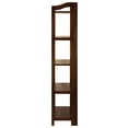 thumbnail image 3 of Casual Home Stratford 5-Shelf Folding Bookcase-Warm Brown, 3 of 18