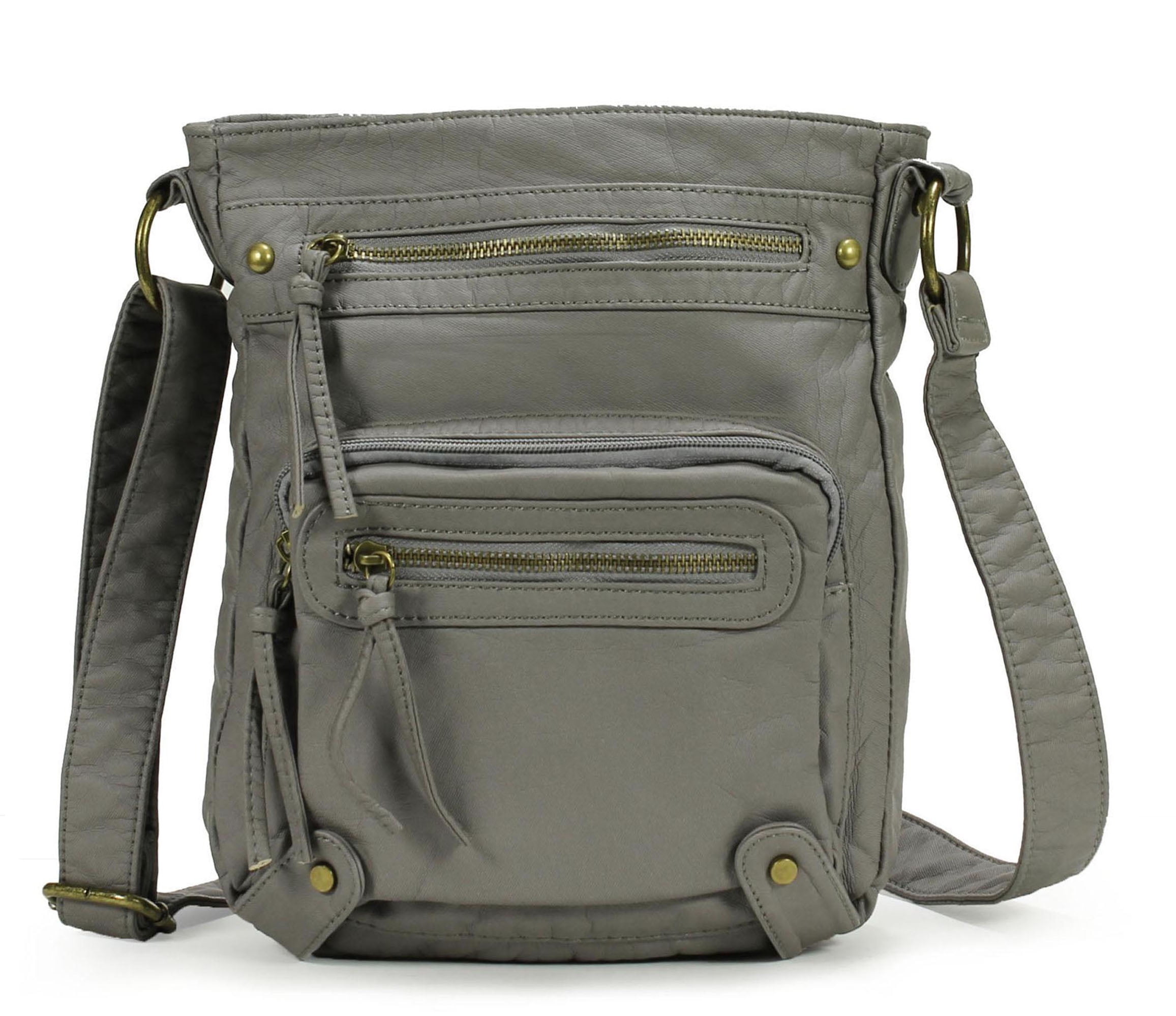 Scarleton Scarleton Washed Multi Pocket Crossbody Bag H1693 Walmart