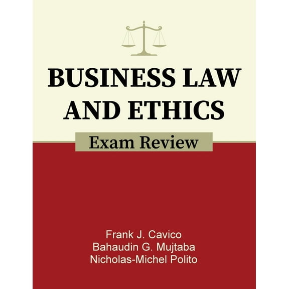 Business Law and Ethics Exam Review, (Paperback)