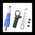 thumbnail image 2 of Electric Rivets Tool Rivets Nut Tool Drill Adapter Cordless Riveting Tool Conversion Connector Insert Nut,Blue, 2 of 6