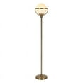 thumbnail image 6 of Evelyn&Zoe Cieonna Globe & Stem Floor Lamp with Glass Shade in Brass/White, 6 of 10