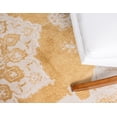 thumbnail image 6 of Rugs.com Eden Collection Rug – 4' x 6' Yellow Medium Rug Perfect For Entryways, Kitchens, Breakfast Nooks, Accent Pieces, 6 of 9