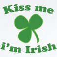 thumbnail image 2 of CafePress - Kiss Me Im Irish St Patricks Day Body Suit - Long Sleeve Cotton Baby Bodysuit, 2 of 4