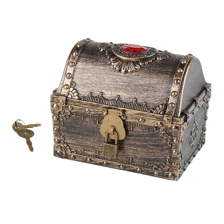 Pirate Treasure Chest Props Adventurous Treasure Box for Boys