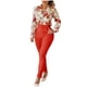 thumbnail image 2 of Puntoco Pantalones De Moda Para Mujer Traje De Ocio De Manga Larga Estampado De Dos Piezas Liquidación Puntoco Puntoco-2361, 2 of 9