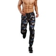 thumbnail image 5 of Biekopu Men 's Casual Loose Sweatpant Camouflage Print Drawstring Elastic Waist Jogger Long Pants with Pockets for Gym Workout, 5 of 9
