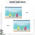 thumbnail image 2 of Cauagu Hello Summer Gnome 1 for Tyvek Makeup Bag,Reusable Travel Cosmetic Bag Women Organizer Toiletry Bag Birthday,Gifts for Women Girlfriend Mom Teacher 6.5’’*8.9’’, 2 of 7