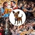 thumbnail image 2 of 280ml Novelty Handmade Glass Wine Bottle Funny Animal-Themed Barware, for Bar Home Office Decoration Animal Whiskey Glass Shaker, B, 2 of 5