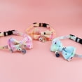 thumbnail image 4 of Walbest 1 Pc Cat Collar with Bells Bowknot Small Dog Cat Collar, 4 of 7