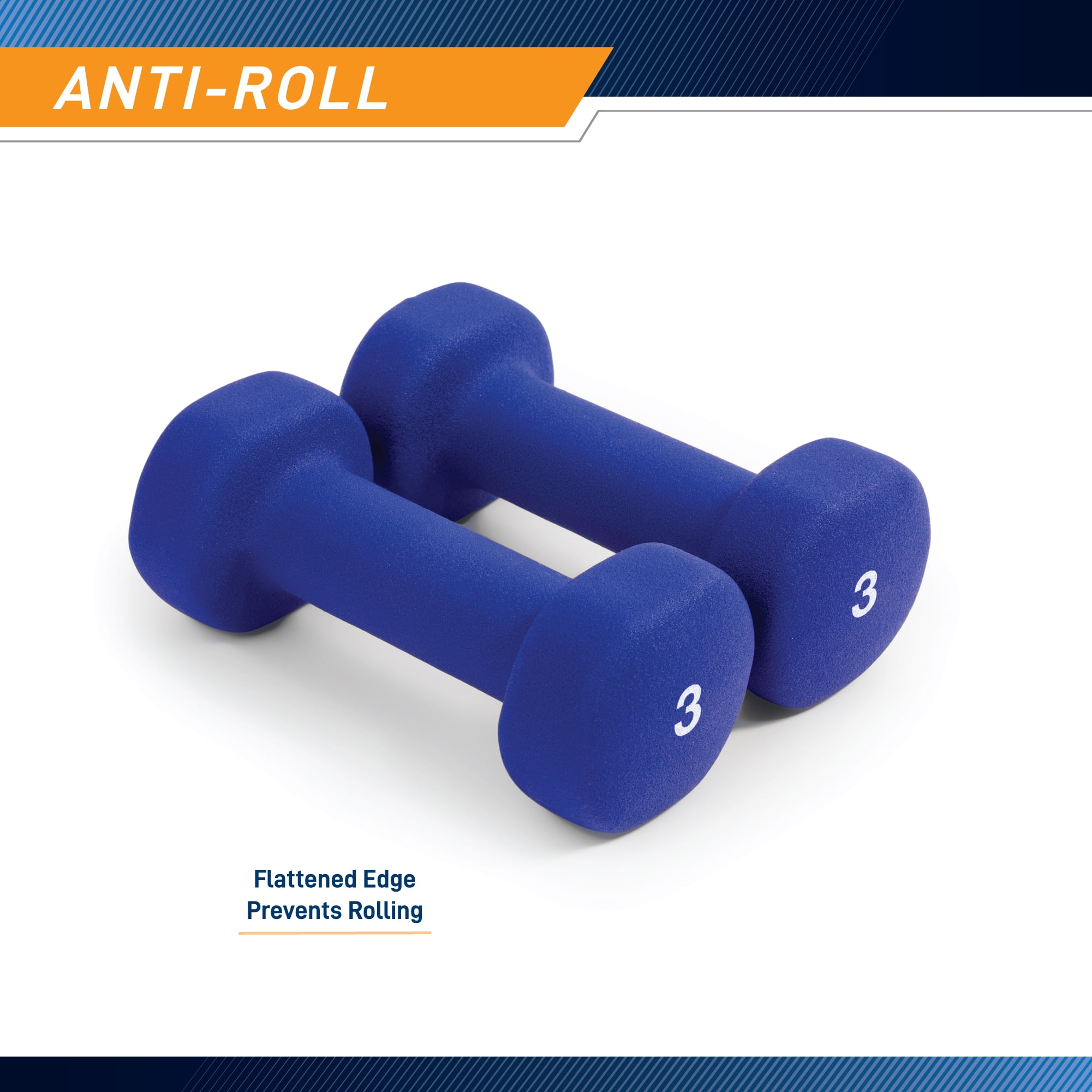 32lb Neoprene Dumbbell Set With Rack