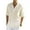 Beige, variant on COOFANDY Men's Cotton Linen Henley T-Shirt Long Sleeve Hippie Casual Beach Tops