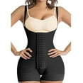thumbnail image 1 of Postpartum Waist Trainer Adjustable High Compression Belly Modeling Strap Party Female Fat Burning Corset Shapewear Black XXL, 1 of 9