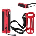 thumbnail image 3 of Soft Silicone Protective Case for JBL Flip 6 Portable Bluetooth Speaker with Extra Carabiner and Strap Audio Case(Case Only), 3 of 11