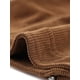 thumbnail image 5 of Chaquetas de Pana para Mujer Chaqueta de Motocicleta con Cremallera y Solapa con Muescas marrón XS, 5 of 5