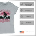 thumbnail image 6 of Just a Girl Who Loves Bigfoot T-Shirt Sasquatch Fan Cryptid Cute Gift Vintage Sunset Wildlife Camping Women's Tee, 6 of 7