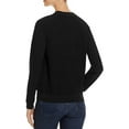 thumbnail image 2 of Finity Womens Quilted Knit Bomber Jacket, Black, 10, 2 of 2