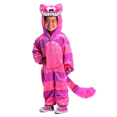 Halloween Girl's Cheshire Cat Jumpsuit Child Costume