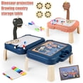 thumbnail image 4 of Advancent Tablero de pintura para niños, interesante y educativo, compacto y fácil de llevar, materiales seguros Decoración del hogar marrón, 4 of 6