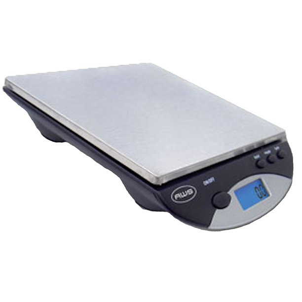 Best Buy: American Weigh Scales Low-Profile Digital Bathroom Scale White  330LPWWT