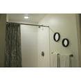 thumbnail image 4 of Design House 60" Straight Steel Shower Rod, Satin Nickel, 4 of 6