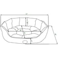 thumbnail image 3 of Lounger Pet Bed, Sofa and Couch Style Pet Bed for Dogs and Cats - Machine Wash, 3 of 3