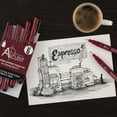 thumbnail image 6 of Acurit Waterproof Technical Pens - Professional Waterproof Technical Pen, Rich Blank Ink, Acid-Free, Light Fast, for Sketching, Drawing, CAlligraphy, & More! - [6-Pack - Assorted Sizes], 6 of 6