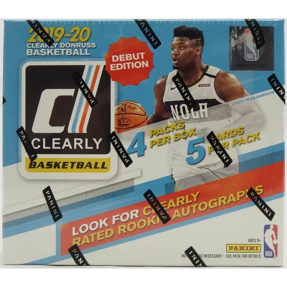 2019-20 Panini Clearly Donruss Basketball Hobby Box