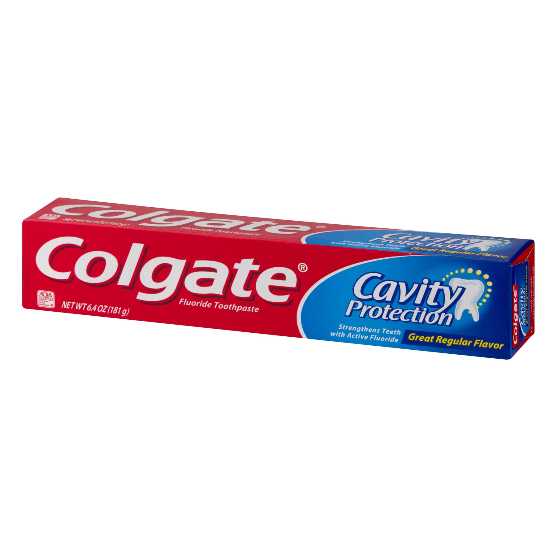 Colgate Cavity Protection Fluoride Toothpaste, Regular Flavor , 6.4 OZ