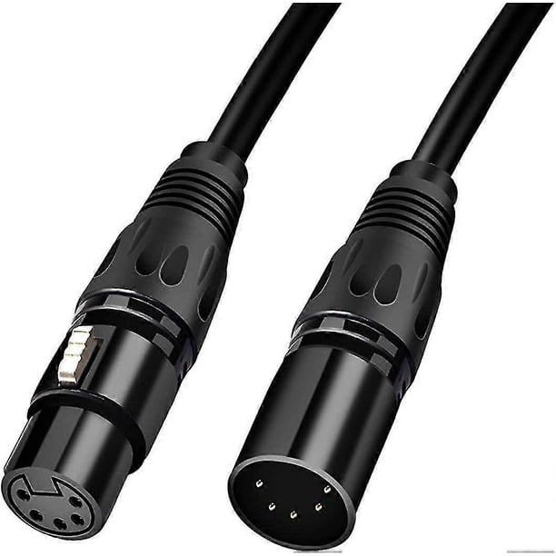 5 Pin Xlr Dmx Cable Adapter,dmx512 5pin Dmx Fe To 5-pin Dmx Cable,6.56ft/2m