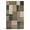 Beige-Blue, variant on Superior Modern Geometric Fire Retardant and Anti-Static Indoor Area Rug, 2'x3', Beige-Blue