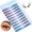 Invisible-cat eye, variant on 168Pcs  Natural Eyelash Clusters 11-13mm Lash Extension Kit C Curl Eyelash Extension Invisible Eyelashes with Lash Bond and Seal Glue and Tweezers DIY At Home