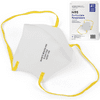 TITAN PROTECT SEKURA N95 Mask - NIOSH Certified Disposable Face Masks - Genuine Foldable N95 Face Mask Manufactured by Makrite - M/L Size (Box of 40 Masks)