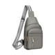 thumbnail image 2 of Bolso de cuero para mujer - Bolso bandola, diseño europeo vintage, 14,56x6,69x2,16 pulgadas, bolso de viaje en naranja, gris, rojo, beige, 2 of 6
