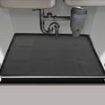 thumbnail image 7 of PBPBOX Practical Black Rubber Sink Mat for Under Sink Leak Prevention, 7 of 7