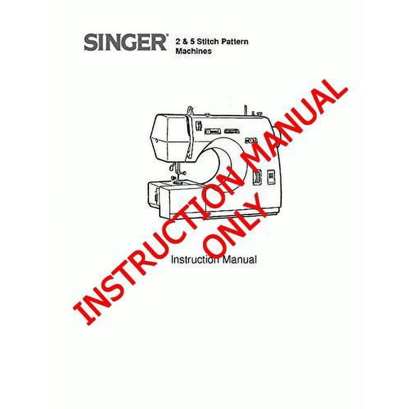 Singer 30215 Sewing Machine/Embroidery/Serger Owners Manual