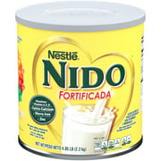 Nestle NIDO Fortificada Whole Milk Powder 4.85 lb. Canister | Powdered Milk Mix