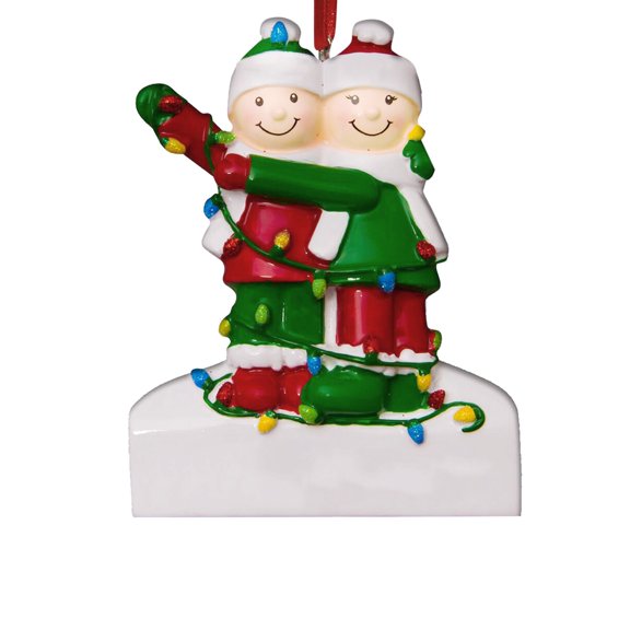 Giyblacko Christmas Ornaments Personalized Family Christmas Ornament Xmas Tree Bauble Decoration OrnamentFamily Holiday Decorations