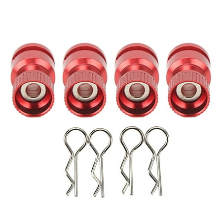 RC Body Hole Locator,4Pcs Metal RC Body Metal RC Body Shell Mount ...