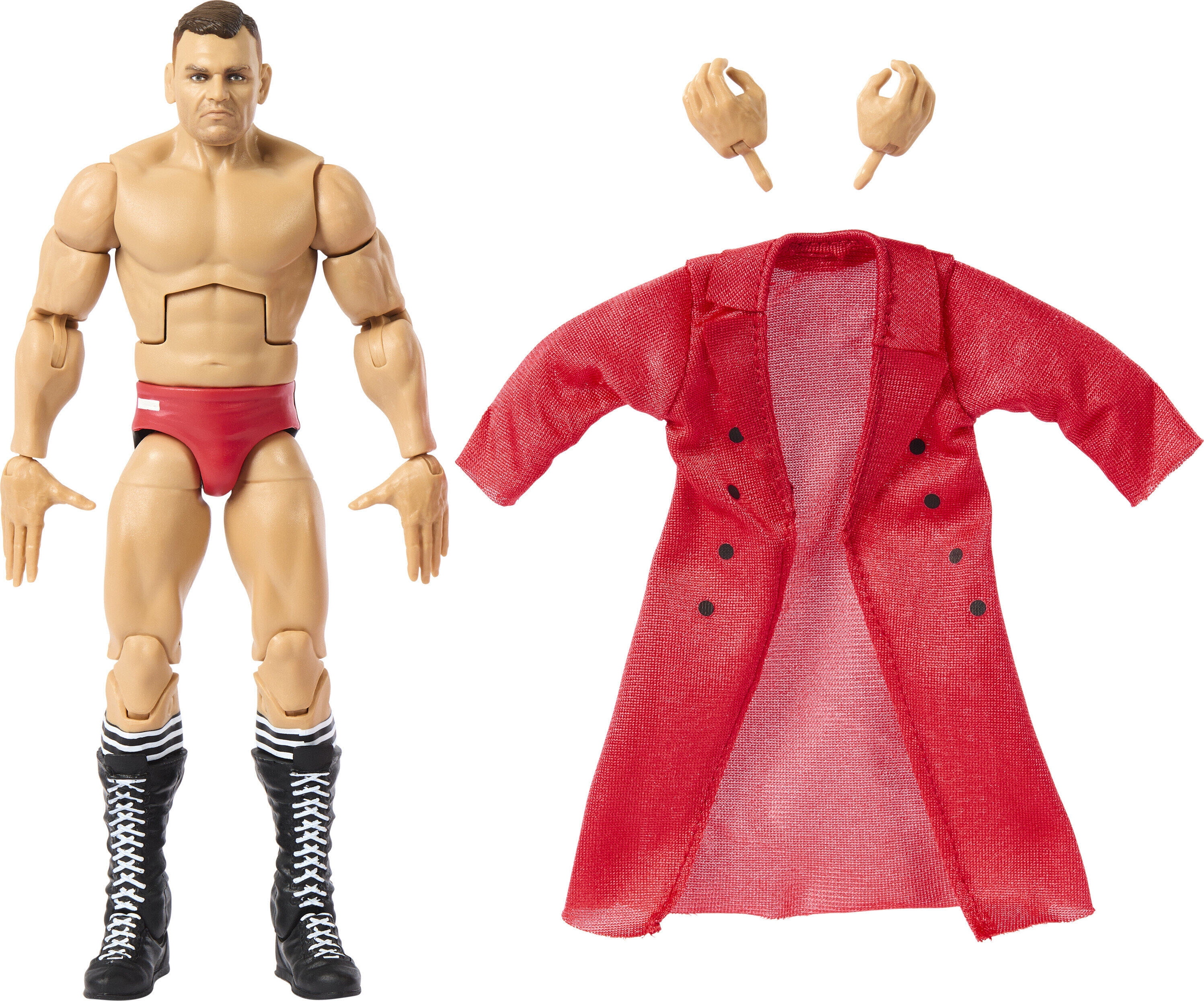 WWE Elite Collection Gunther Action Figure with Accessories, Posable