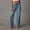 Blue, variant on Bmisegm Fashion Loose Patchwork Wide Leg Women's Jeans Women Y2K Jeans for Women Blue XL