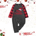 thumbnail image 2 of TAIAOJING Baby For Christmas Family Matching Pajamas Tress Print Pjs Plaid Long Sleeve Family Matching Christmas Casusal Pajamas Sleepwear 18-24 Months, 2 of 8