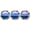 Silver, variant on VWAQ Wall Portholes - Cruise Ship Window Decals, Ocean View Decor - VWAQ-SPW9 (14" Diameter, Silver)