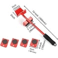 thumbnail image 4 of Heavy Duty Furniture Lifter, Furniture Slides Kit, Convenient Moving Tools & Lif, 4 of 5