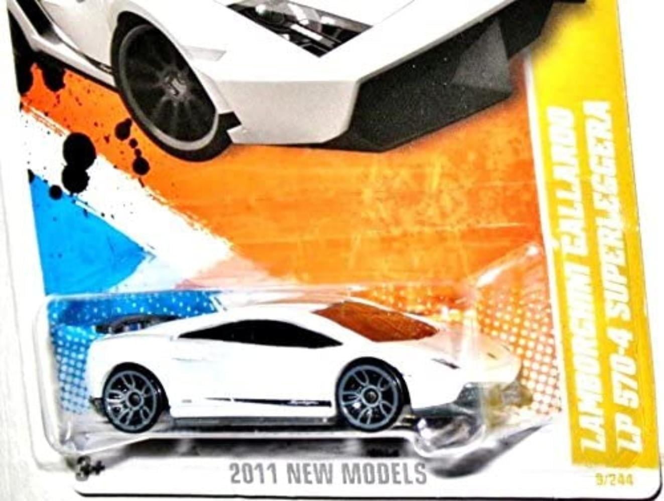 Details about   2011 Hot Wheels NEW MODELS #9 ∞ LAMBORGHINI GALLARDO LP 570-4 SUPERLEGGERA ∞ WHT