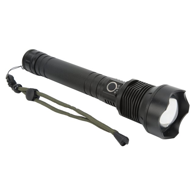 Linterna LED súper brillante, linterna súper brillante Linterna LED con zoom USB Linterna de mano impermeable Rendimiento finamente sintonizado