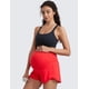 thumbnail image 3 of Shorts CRZ YOGA Maternidad Dolphin para Entrenamiento Rojo 7 cm, 3 of 4