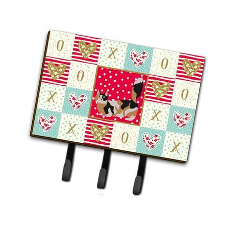6 x 2 x 9 in. Munchkin No.3 Cat Love Leash or Key Holder