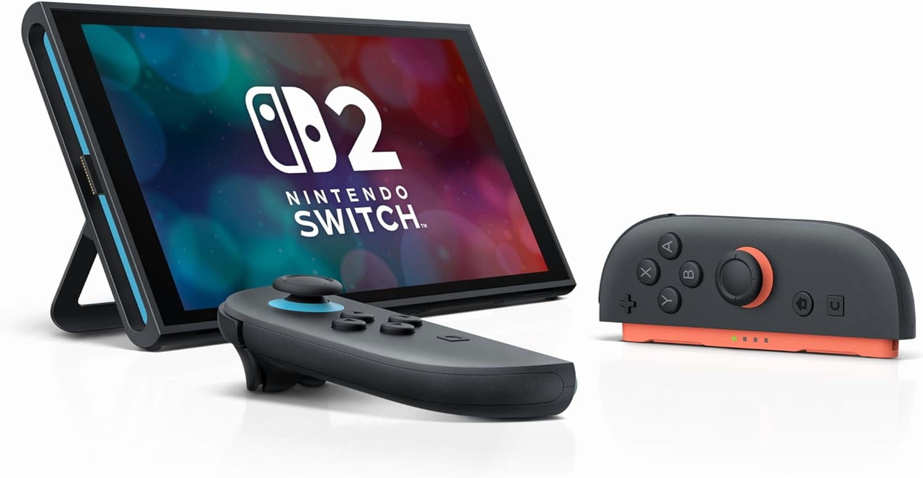 Nintendo Switch 2 System + Mario World Bundle (International Version 2025) 256GB, 4K Output, Magnetic Joy-Con