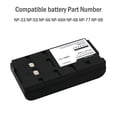 thumbnail image 2 of Batería de repuesto Gikysuiz 2300mAh para Sony NP-33 NP-55, 2 of 9