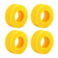 thumbnail image 1 of KLKCMS 4 Pieces RC Tire Inserts Soft Sponge Upgrade Parts RC Tire Sponge Foam for SCX10 Yellow, 1 of 9